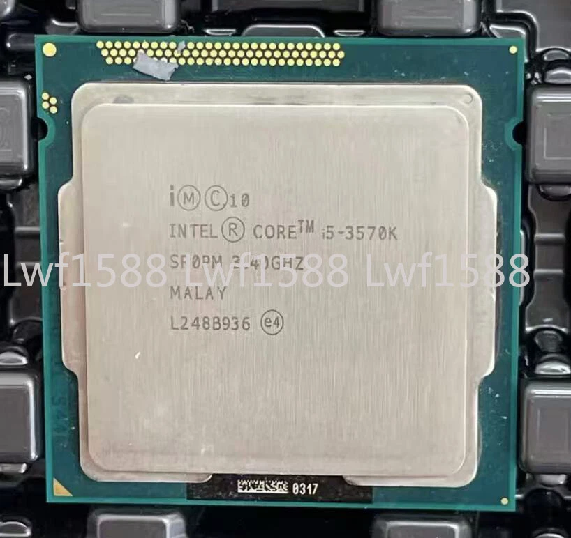 Intel Core i5-3570K LGA1155 3.4GHz SR0PM 6MB quad-core 77W CPU processor - Image 1 of 1