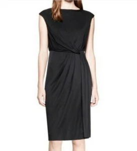 Tory Burch Odila Black Dress Size M Medium - Picture 1 of 5