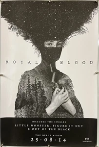 Royal Blood Debut Album Official Original Promo Poster 76x51cm - Imagen 1 de 1