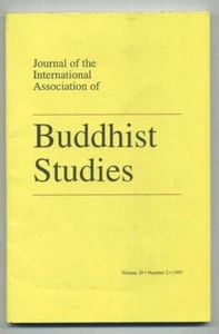 Journal of The International Association of Buddhist Studies .Volume 20 #2 1997 - Picture 1 of 1