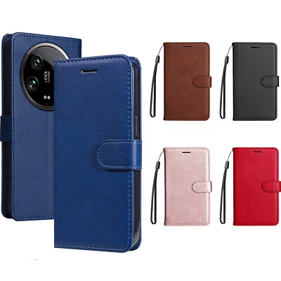 Phone Case Cover for Redmi 13 K70 K70e A3 Classic Luxury PU Leather Wallet Case - Image 1 of 4