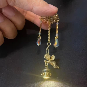 1/6 1:12 Scale Dollhouse Miniatures European Crystal Lamps Angel Wall Lamp Decor - Picture 1 of 6