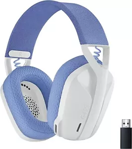 Wireless Gaming Headset Logitech G435 LightSpeed (White/Purple) - Picture 1 of 1