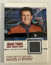2007 The Quotable Star Trek Deep Space Nine Costume Card C6 Miles O'Brien-Grey
