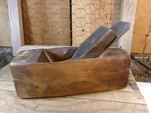 Antique 8" Humphreysville Mfg Co Wooden Block Plane - Picture 1 of 9