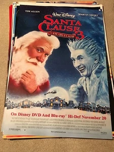 DISNEY'S SANTA CLAUSE 3 - TIM ALLEN POSTER 27 X 40 INCHES B3 - Picture 1 of 1