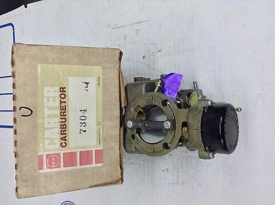 NOS CARTER YFA CARBURETOR 7304S 1977 FORD MERCURY 250 ENGINE MANUAL TRANS - Изображение 1 из 4