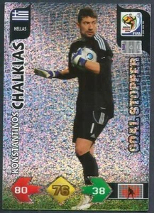 PANINI WORLD CUP SOUTH AFRICA 2010-GREECE-GOAL STOPPER-KONSTANTINOS CHALKIAS - Picture 1 of 1
