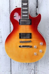 Epiphone Les Paul Modern Figured Electric Guitar Magma Orange Fade Finish - Picture 1 of 13