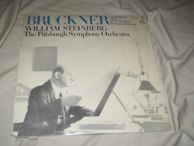 BRUCKNER Symphony No. 7  Pittsburgh SO/Steinberg SEALED LP Command Stereo New - Image 1 of 2