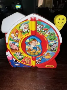 See 'N Say Preschool Learning Tool Vintage 2003 Mattel Farmer Quiz Songs Works - Picture 1 of 6