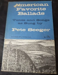AMERIKANISCHE LIEBLINGSBALLADEN von Pete Seeger 1972 24. Druck PB Oak Publications - Bild 1 von 10