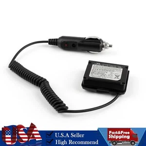 Adapter Radio Battery Eliminator Charger Car 1x For Yaesu VX-7R VX-6R VX-5R Blk - Picture 1 of 6