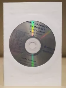 BASIC BANKRUPTCY LAW FOR PARALEGALS Forms Manual CD - Picture 1 of 1