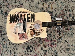 🚨RARE Morgan Wallen CUSTOM SIGNED Guitar I’M THE PROBLEM TOUR WALLEN JSA CERT - Picture 1 of 3