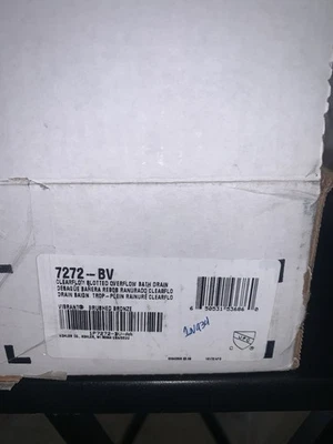 Kohler 7272-BV Clearflo 1-1/2" Tub Drain Kit - W/Overflow, Brushed Bronze - Image 1 of 4