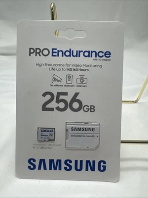 Samsung PRO Endurance MB-MJ256KA/AM 256 GB microSDXC Flash memory Card - Image 1 of 3