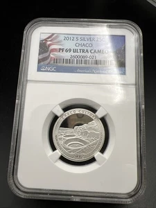 2012 S ATB Chaco Culture Silver Quarter Coin NGC PF69 UCAM #021 - Picture 1 of 6