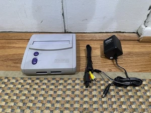 RGB Bypass Mod Super Nintendo SNES JR Mini 1-CHIP SNS-101 Console and Cables A - Picture 1 of 12