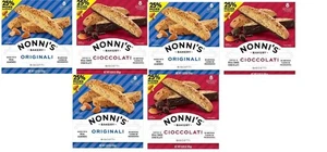 Paquete de 6 Nonni's, (3 Cioccolati/3 Biscotti originales), 6,8 oz cada uno - Imagen 1 de 1