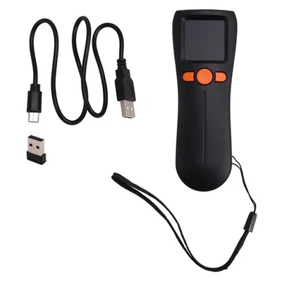 Tragbarer -Bluetooth-Scanner, 1D/2D-Code, Kabelloser Barcode-Scanner mit Gr6842 - Bild 1 von 4