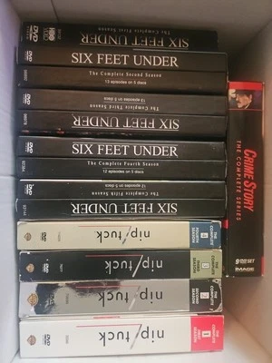 DVD Seasons Box Sets Lot Six Feet Under, Nip Tuck, and Crime Story #7 - Image 1 of 3