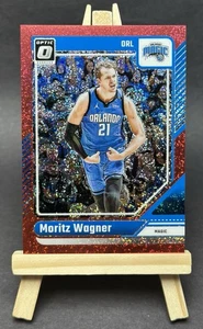 2024-25 Panini Donruss Optic Moritz Wagner #66 Red Glitter #’d/75 Orlando Magic - Bild 1 von 2