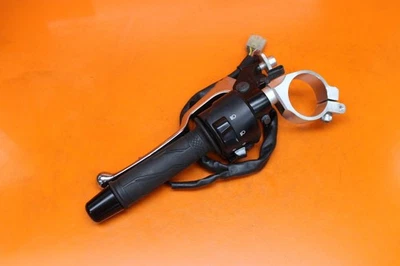 08-16 2009 YAMAHA YZF R6 OEM LEFT CLIP ON HANDLEBAR W SWITCHES NICE! - Image 1 of 4