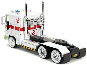G1 Autobot Optimus Prime Truck White with Robot on Chassis from "Transformers" T - Picture 1 of 5