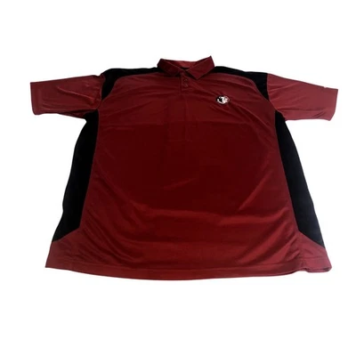 Camisa Polo J America Florida State Seminoles Para Hombres XXL Roja Negra Manga Corta Foto 1 de 4