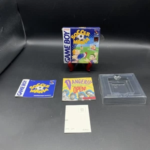 Soccer Mania Gameboy 1992 Nintendo BOX MANUAL INSERTS ONLY w/ Shrink Wrap - Picture 1 of 17