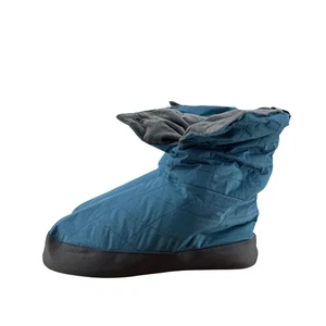 REI Co-op Cabiniste gesteppte Booties Damen L blau Fleece gefüttert Camping Hausschuhe - Bild 1 von 13