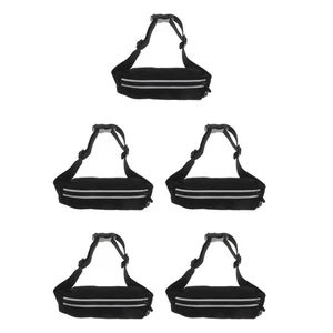 5 Count Running Phone Holder Sport Waist Bag for Men Breathable Belt - Picture 1 of 12