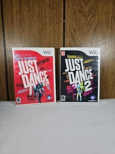 Just Dance - Nintendo Wii and Just Dance 2 Bundle - Afbeelding 1 van 5