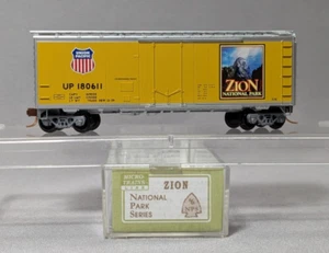 N Scale MTL~NSC ZION NATIONAL PARK ~ National Park Series 40' Plug Door Box Car - Picture 1 of 8