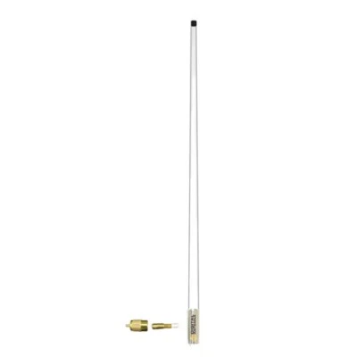 Digital Antenna Vhf Antenna, 8', 6Db, White, Wide Band 992-MW-S - Image 1 of 2