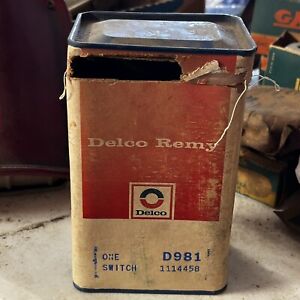Delco Remy NOS 1957-75 Chevy Pontiac Oldsmobile Starter Solenoid 1114458