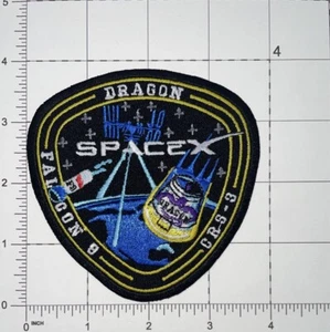 Spacex Dragon CRS-3 Falcon 9 Patch Hook & Iron-On Repro New A551 - Picture 1 of 1