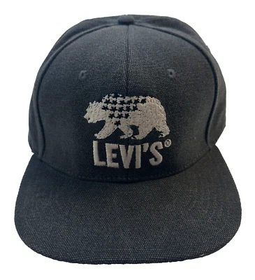 Gorra de béisbol para hombre Levi's 100 % algodón talla única color gris nueva Foto 1 de 4