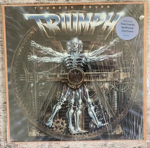 TRIUMPH “Thunder Seven” Vinyl LP MCA-5537 Shrink Hype Cleaned Tested Excellent - Imagen 1 de 7