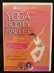 Yoga Booty Ballet: Total Toning Basics/Advanced Abs & Booty - DVD - Imagen 1 de 6