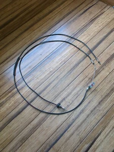 2014-2020 MASERATI GHIBLI HOOD BONNET RELEASE OPEN OPENER CABLE LINE OEM - Foto 1 di 8