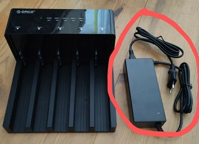 Ersatznetzteil 12V 6,5A für ORICO 6558US3-C USB 3.0 SATA Festplattengehäuse - Bild 1 von 4