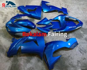 Juego de cubiertas ABS para ZX-10R 2006 2007 ZX10R 06 07 azul brillante ABS carenado bicicleta deportiva - Imagen 1 de 1
