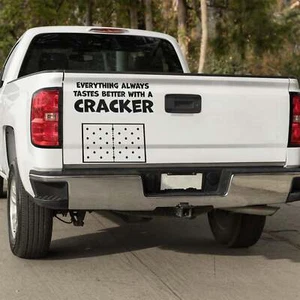 Everything always tastes better with a cracker vinyl decal - Picture 1 of 109