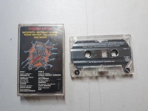 Thrash Metal Megadeath Slayer Anthrax Helloween 1988 Priority Records Cassette - Picture 1 of 3