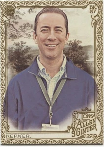 TYLER KEPNER 2019 Allen & Ginter GOLD BORDER Hot Box - BASEBALL WRITER - #172 - Picture 1 of 1