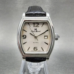 Jeal Marcel Automatic Watch Women 26mm MOP Dial Steel Date Tonneau 260.063 Works - Picture 1 of 11