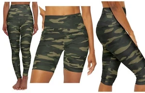 Camo yoga pants shorts capri camoflauge leggings yoga leggins green yoga pants - Picture 1 of 11