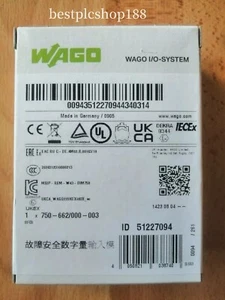 Long warranty New WAGO 750-662/000-003 PLC Module 750-662/000003 - Picture 1 of 3